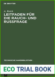 Leitfaden fur die Rauch- und Russfrage (Technische Handbibliothek, 20) (German Edition)