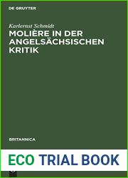 Moliere in der angelsachsischen Kritik (Britannica, 19) (German Edition)