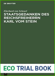 Staatsgedanken des Reichsfreiherrn Karl vom Stein (German Edition)