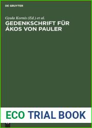 Gedenkschrift fur Akos von Pauler