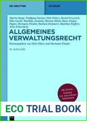 Allgemeines Verwaltungsrecht: Mit Online-Zugang zur Jura-Kartei-Datenbank (De Gruyter Studium) (German Edition)