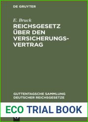 Reichsgesetz uber den Versicherungsvertrag