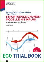 Strukturgleichungsmodelle mit Mplus: Eine praktische Einfuhrung (De Gruyter Studium) (German Edition)