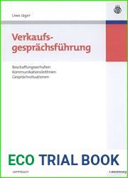 Verkaufsgesprachsfuhrung (German Edition)