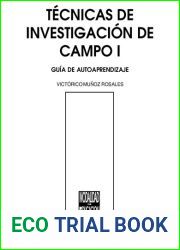 Tecnicas de investigacion de campo 1