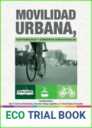 Movilidad Urbana. Sostenibilidad y Gobiernos Subnacionales