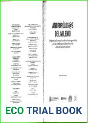Antropolog@s del milenio. Desigualdad, precarizacion y heterogeneidad en las condiciones laborales de la antropologia en Mexico