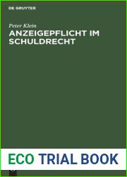 Anzeigepflicht im Schuldrecht (German Edition)