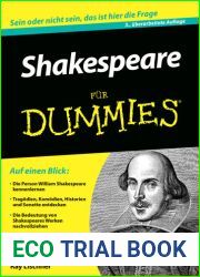 Shakespeare fur Dummies