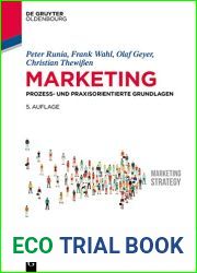 Marketing: Prozess- und praxisorientierte Grundlagen (De Gruyter Studium)