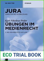 Ubungen im Medienrecht (De Gruyter Studium) (German Edition)