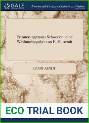 Erinnerungen aus Schweden: eine Weihnachtsgabe: von E. M. Arndt (German Edition)