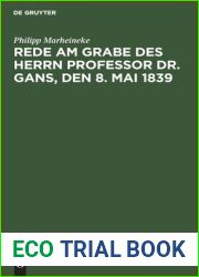 Rede am Grabe des Herrn Professor Dr. Gans, den 8. Mai 1839 (German Edition)