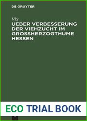 Ueber Verbesserung der Viehzucht im Grossherzogthume Hessen (German Edition)
