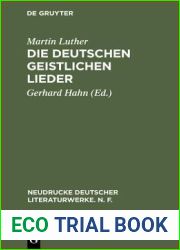 Die Deutschen Geistlichen Lieder