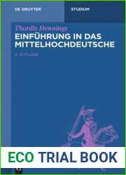 Einfuhrung in das Mittelhochdeutsche