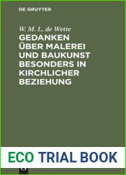 Gedanken uber Malerei und Baukunst besonders in kirchlicher Beziehung