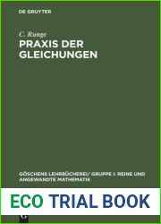 Praxis der Gleichungen