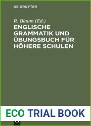 Englische Grammatik und Ubungsbuch fur hohere Schulen