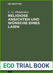 Religiose Ansichten und Wunsche eines Laien