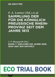 Sammlung der fur die Koniglich Preussische Rhein-Provinz seit dem Jahre 1813 : Band 7