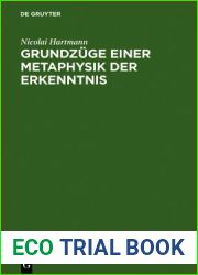 Grundzuge einer Metaphysik der Erkenntnis (German Edition)