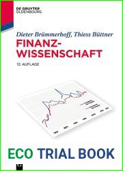 Finanzwissenschaft (De Gruyter Studium) (German Edition)