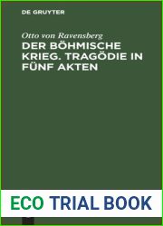 Der bohmische Krieg. Tragodie in funf Akten (German Edition)