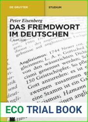 Das Fremdwort im Deutschen