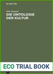 Die Ontologie Der Kultur: Eine Einf?hrung in Die Meontologie