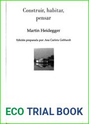 Construir, habitar, pensar