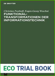 Funktionaltransformationen der Informationstechnik (German Edition)