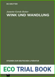 Wink und Wandlung: Komposition und Poetik in Rilkes and quot;Sonette an Orpheus and quot; (Studien zur deutschen Literatur, 140) (German Edition)