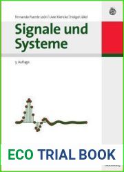 Signale und Systeme (German Edition)