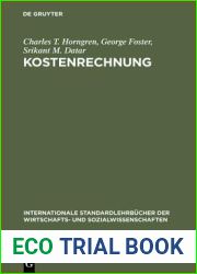 Kostenrechnung: Entscheidungsorientierte Perspektive (Internationale Standardlehrbucher der Wirtschafts- und Sozialwissenschaften) (German Edition)