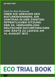 Uber die Grenzen des Naturerkennens. Ein Vortrag in der Zweiten Offentlichen Sitzung der 45. Versammlung Deutscher Naturforscher und Arzte zu Leipzig am 14. August 1872 (German Edition)