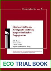 Stadtentwicklung, Zivilgesellschaft und burgerschaftliches Engagement (Maecenata Schriften, 6) (German Edition)