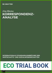 Korrespondenzanalyse (Internationale Standardlehrbucher der Wirtschafts- und Sozialwissenschaften) (German Edition)