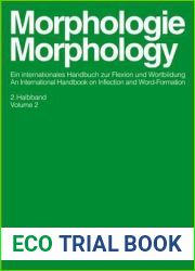 Morphologie Morphology. 2. Halbband (Handbucher zur Sprach- und Kommunikationswissenschaft Handbooks of Linguistics and Communication Science [HSK], 17 2) (Multilingual Edition)
