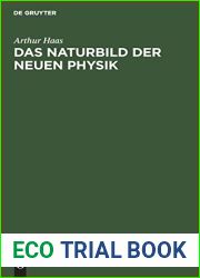 Das Naturbild der neuen Physik (German Edition)