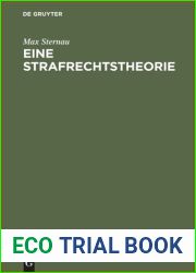 Eine Strafrechtstheorie
