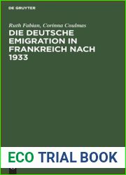 Die deutsche Emigration in Frankreich nach 1933 (German Edition)