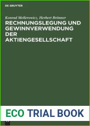 Rechnungslegung und Gewinnverwendung der Aktiengesellschaft (German Edition)