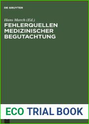 Fehlerquellen medizinischer Begutachtung: Falle und Probleme (German Edition)
