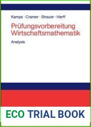 Prufungsvorbereitung Wirtschaftsmathematik: Analysis (German Edition)
