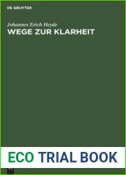 Wege zur Klarheit: Gesammelte Aufsatze (German Edition)
