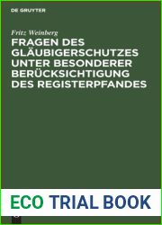 Fragen des Glaubigerschutzes unter besonderer Berucksichtigung des Registerpfandes: Vortrag gehalten in der Versammlung des Vereins Berliner Kaufleute … am 16. Marz 1926 (German Edition)