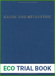 Kritik Und Metaphysik. Studien: Heinz Heimsoeth Zum 80. Geburtstag