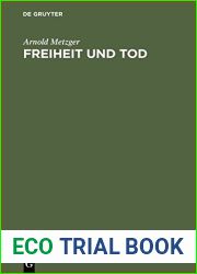 Freiheit Und Tod (German Edition)