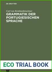 Grammatik der portugiesischen Sprache